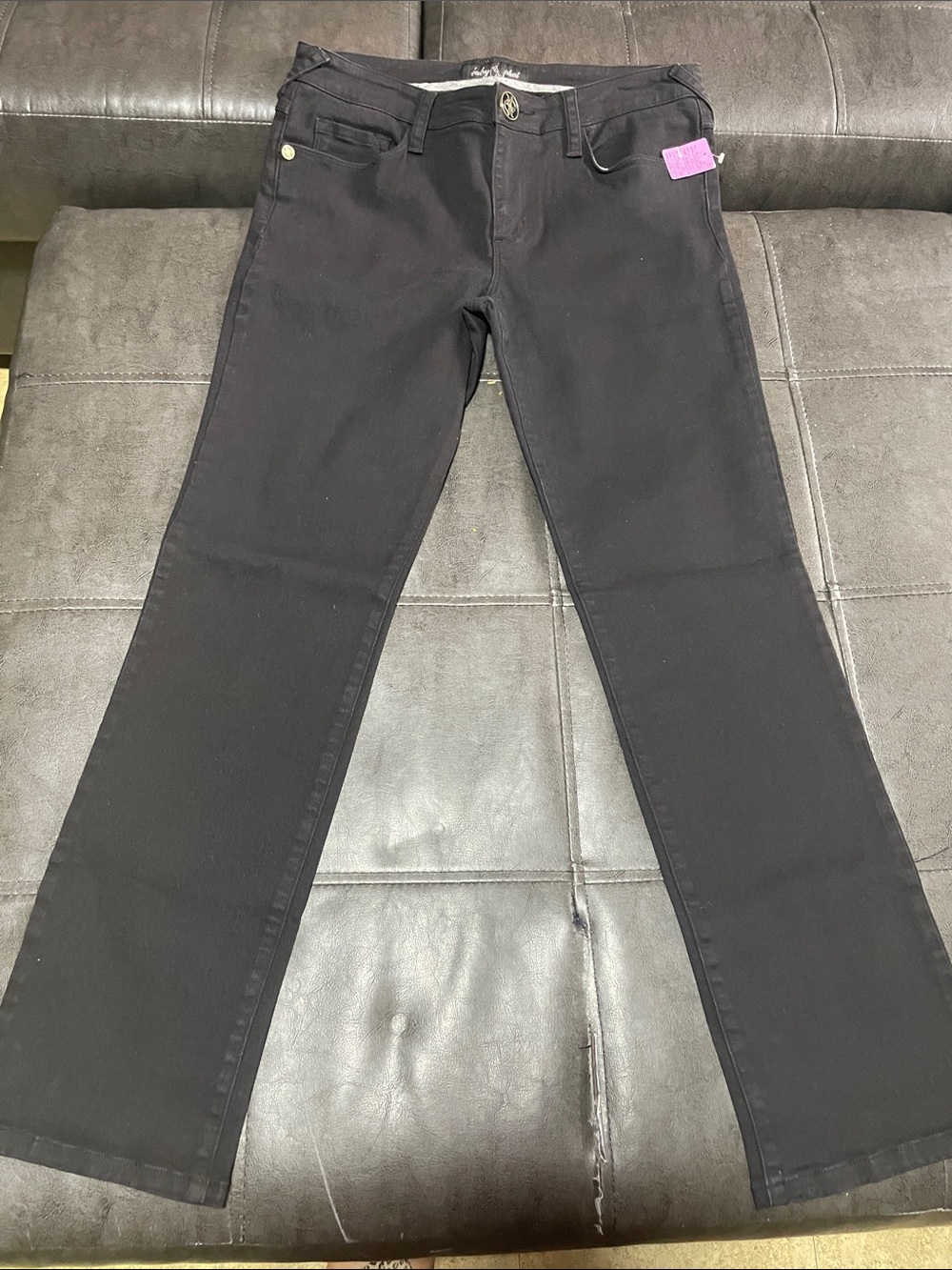 Baby Phat Black Flare Jeans with Subtle Bootcut